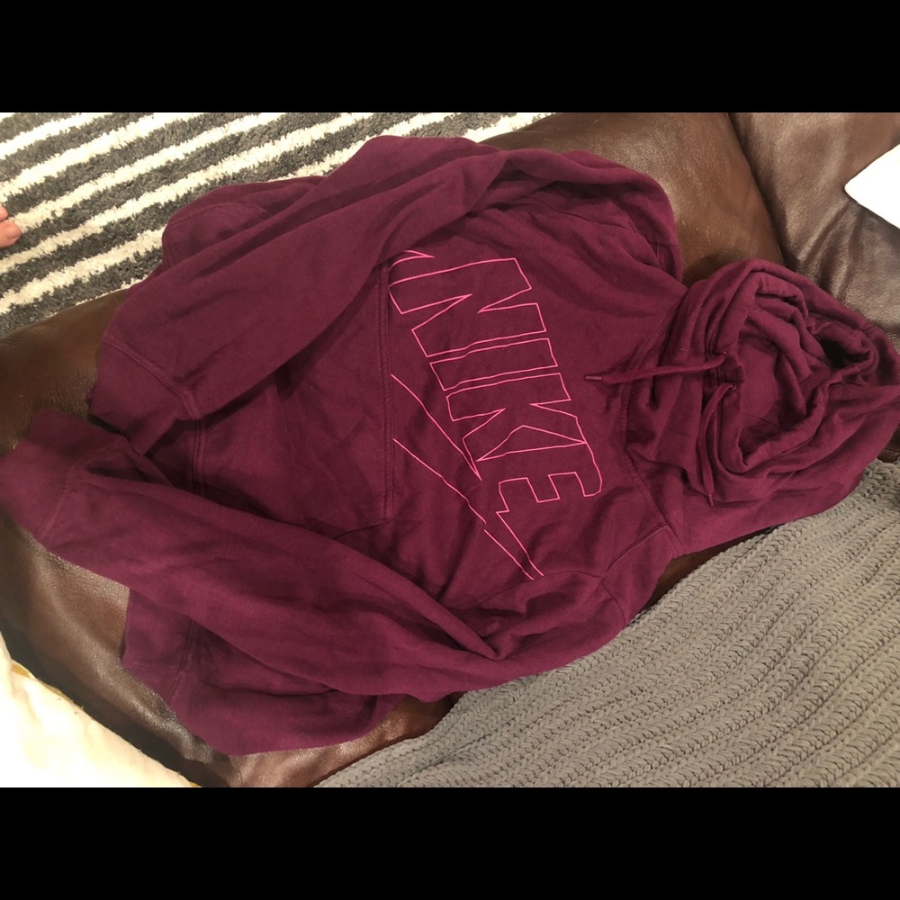 Loose neck Nike hoodie